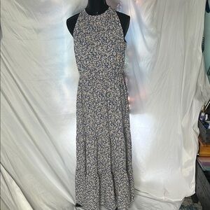 Floral Sleeveless Maxi Dress